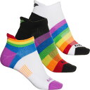 (取寄) サッカニー レディース インフェルノ クッション タブ ノーショー ソックス Saucony women Inferno Cushion Tab No-Show Socks (For Women) 905 Bright Ast(4)