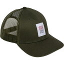 (取寄) トポデザイン オリジナル ロゴ トラッカー ハット Topo Designs Original Logo Trucker Hat Olive