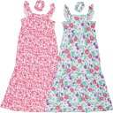 (取寄) ビトウィーン ビッグ ガールズ ラッフル ストラップ マキシ ドレス - 2-パック, スリーブレス Btween Big Girls Ruffle Strap Maxi Dress - 2-Pack, Sleeveless Skylight