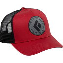 (取寄) ブラックダイヤモンド ロゴ トラッカー ハット BLACK DIAMOND Logo Trucker Hat Red Rock/Black