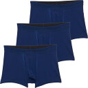 (取寄) ジョッキー エブリデイ アクティブ ポーチ トランク ブリーフ - 3-パック Jockey Everyday Active Chafe-Proof Pouch Trunk Briefs - 3-Pack Blue Multi