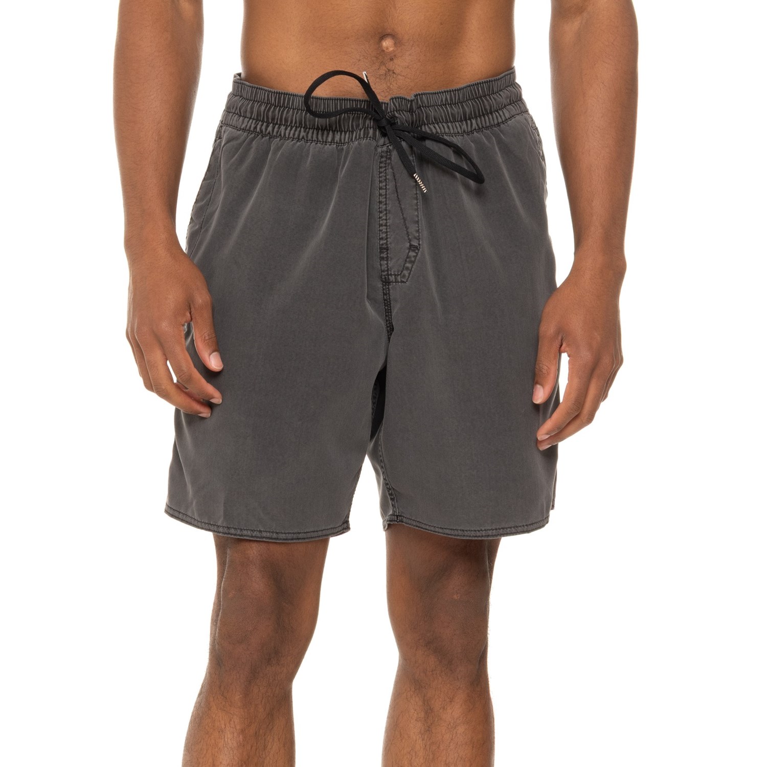 (取寄) ボルコム センター スイミング トランクス - 17インチ Volcom Center Swimming Trunks - 17” Blk