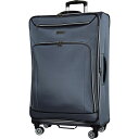 (取寄) ロンドン フォグ 30インチ スピナー スーツケース - ソフトサイド, エクスパンダブル, スティール グレイ London Fog 30” Coventry Spinner Suitcase - Softside, Expandable, Steel Grey Steel Grey