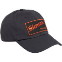 (取寄) シムス フィッシュ イット ウェル ベースボール キャップ Simms Fish It Well Baseball Cap Black