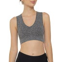 (取寄) スピリチュアル ギャングスター マイヤ シームレス スポーツ ブラ - ミディアム インパクト Spiritual Gangster Mya Seamless Sports Bra - Medium Impact H. Grey