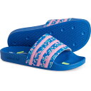 (取寄) アディダス レディース アディレッタ クセニア シュナイダー スライド サンダル adidas women Adilette Ksenia Schnaider Slide Sandals (For Women) Blue
