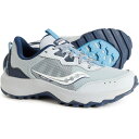 (取寄) サッカニー レディース オーラ トレイル ランニング シューズ Saucony women Aura Trail Running Shoes (For Women) Granite/Navy