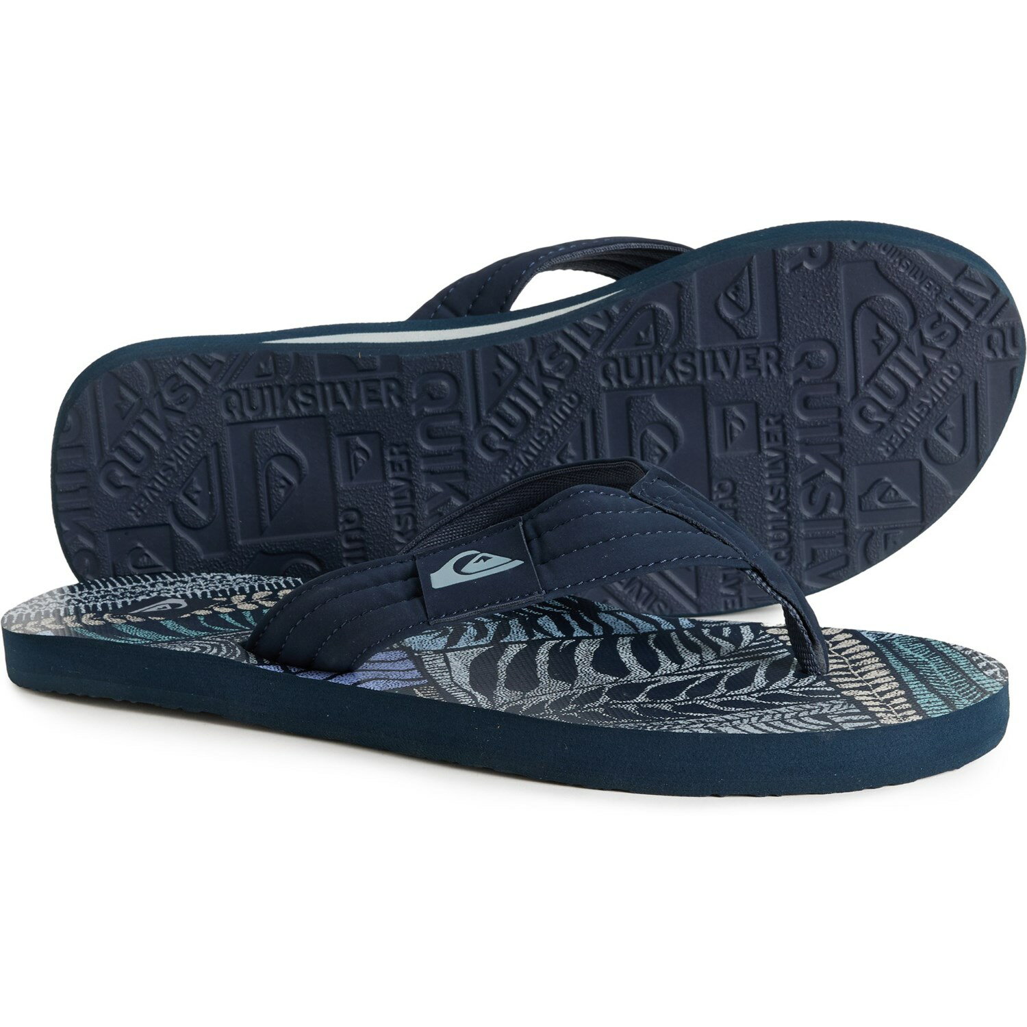 (取寄) クイックシルバー メンズ デューン フリップ-フロップス Quiksilver men Dune Flip-Flops (For Men) Navy Multi