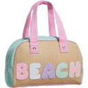 (取寄) ビックボーイズ ガールズ ビーチ ストロー ダッフル バッグ OMG ACCESSORIES boys and girls Beach Straw Duffle Bag (For Boys and Girls) Multi
