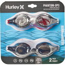 (取寄) ハーレー ビックボーイズ ガールズ ファントム-オプス トレーニング スイム ゴーグルズ Hurley boys and girls Phantom-Ops Training Swim Goggles (For Boys and Girls) Black/Blue/Red/White