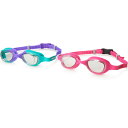(取寄) ハーレー ビックボーイズ ガールズ ソラリ スイム ゴーグルズ Hurley boys and girls Solari Swim Goggles (For Boys and Girls) Pink/Turq/Purple