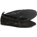 (取寄) フリーピープル レディース メッシュ マニア ボウ フラッツ Free People women Mesh Mania Bow Flats (For Women) Black(4)