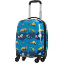 (取寄) ビックボーイズ ガールズ 18インチ コンストラクション プリント キャリーオン スピナー スーツケース BON VOYAGE boys and girls 18” Construction Print Carry-On Spinner Suitcase (For Boys and Girls) Multi