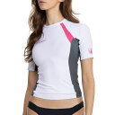 (取寄) ボディ グローブ ハイ-パフォーマンス ラッシュ ガード - Upf 50, ショート スリーブ Body Glove High-Performance Rash Guard - UPF 50, Short Sleeve White