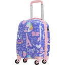 (取寄) ビックボーイズ ガールズ 18インチ ユニコーン プリント キャリーオン スピナー スーツケース BON VOYAGE boys and girls 18” Unicorn Print Carry-On Spinner Suitcase (For Boys and Girls) Multi