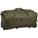 (取寄) ハイランドタクティカル 30インチ スクアッド ローリング ダッフル バッグ - ダーク グリーン HIGHLAND TACTICAL 30” Squad Rolling Duffel Bag - Dark Green Dark Green