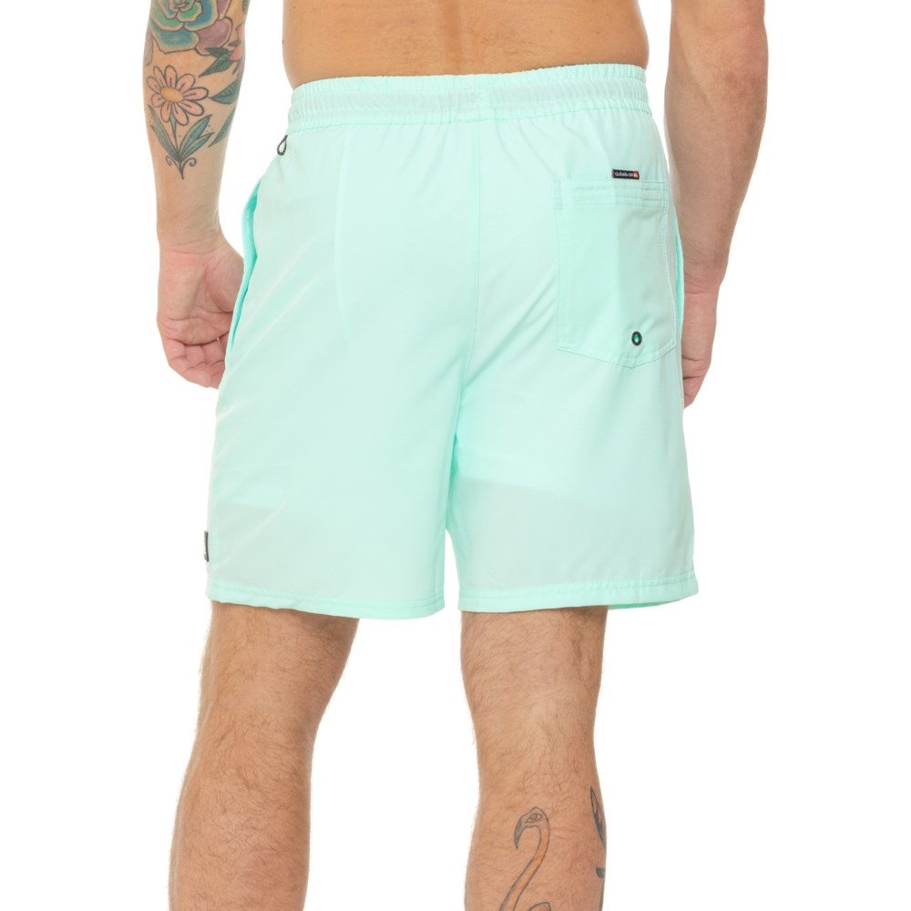 (取寄) クイックシルバー バナー リップストップ ボレー スイム ショーツ Quiksilver Banner Ripstop Volley Swim Shorts Beach Glass