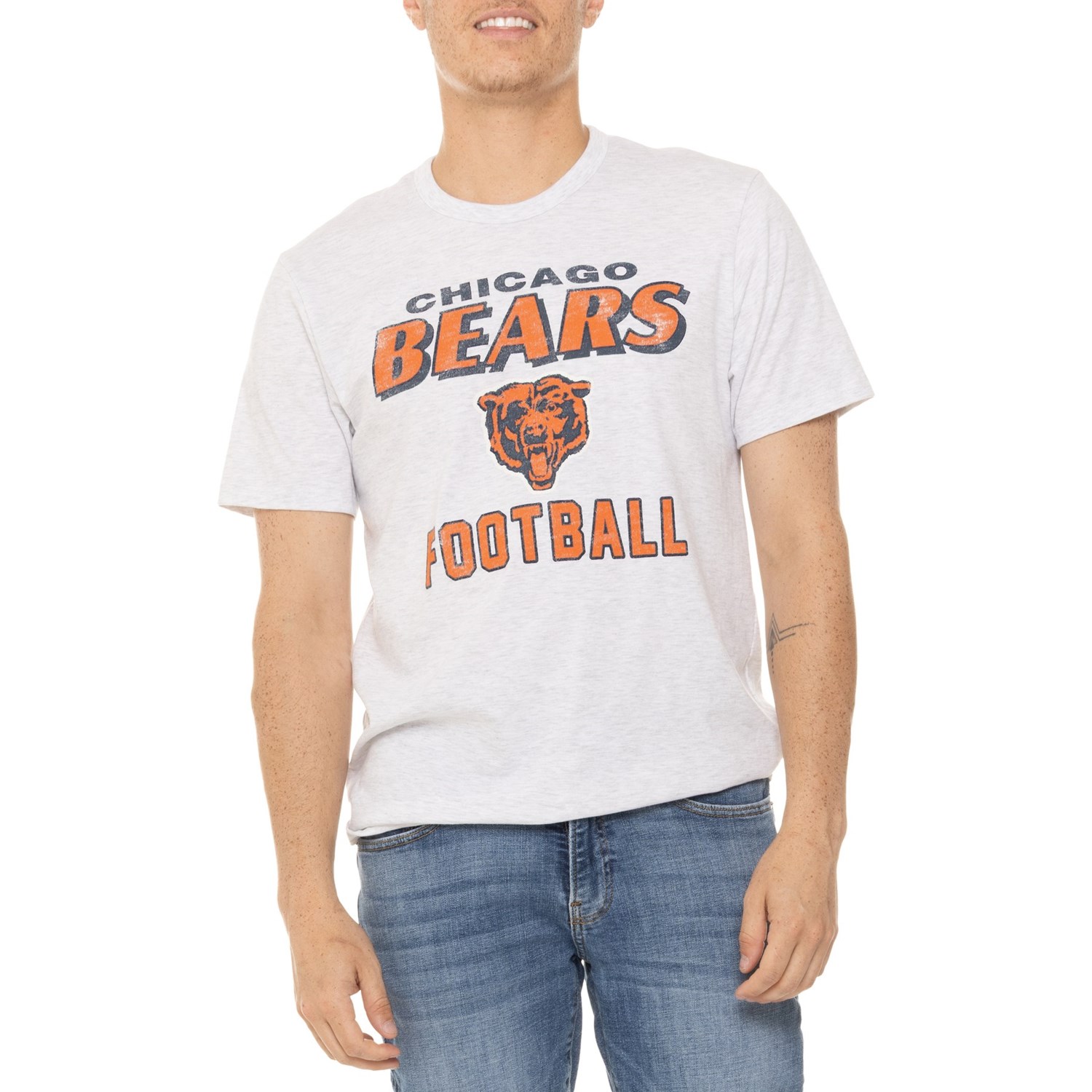 (取寄) 47ブランド ドーザー フランクリン シカゴ ベアーズ T-シャツ - ショート スリーブ 47 BRAND Dozer Franklin Chicago Bears T-Shirt - Short Sleeve Relay Grey