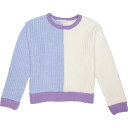 (取寄) ビッグ ガールズ カラーブロック セーター Design History Big Girls Color-Block Sweater Starry Blue Combo|詳細画像