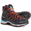 (取寄) サレワ レディース マウント トレーナー ライト ミッド ゴア-テックス ハイキング ブーツ Salewa women MTN Trainer Lite Mid Gore-Tex Hiking Boots (For Women) Premium Navy/Blue Fog
