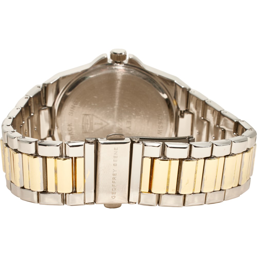 (取寄) ウォッチ - 40 ウム Geoffrey Beene GB8224TTG Watch - 40 mm Silver/Gold/Blue Face