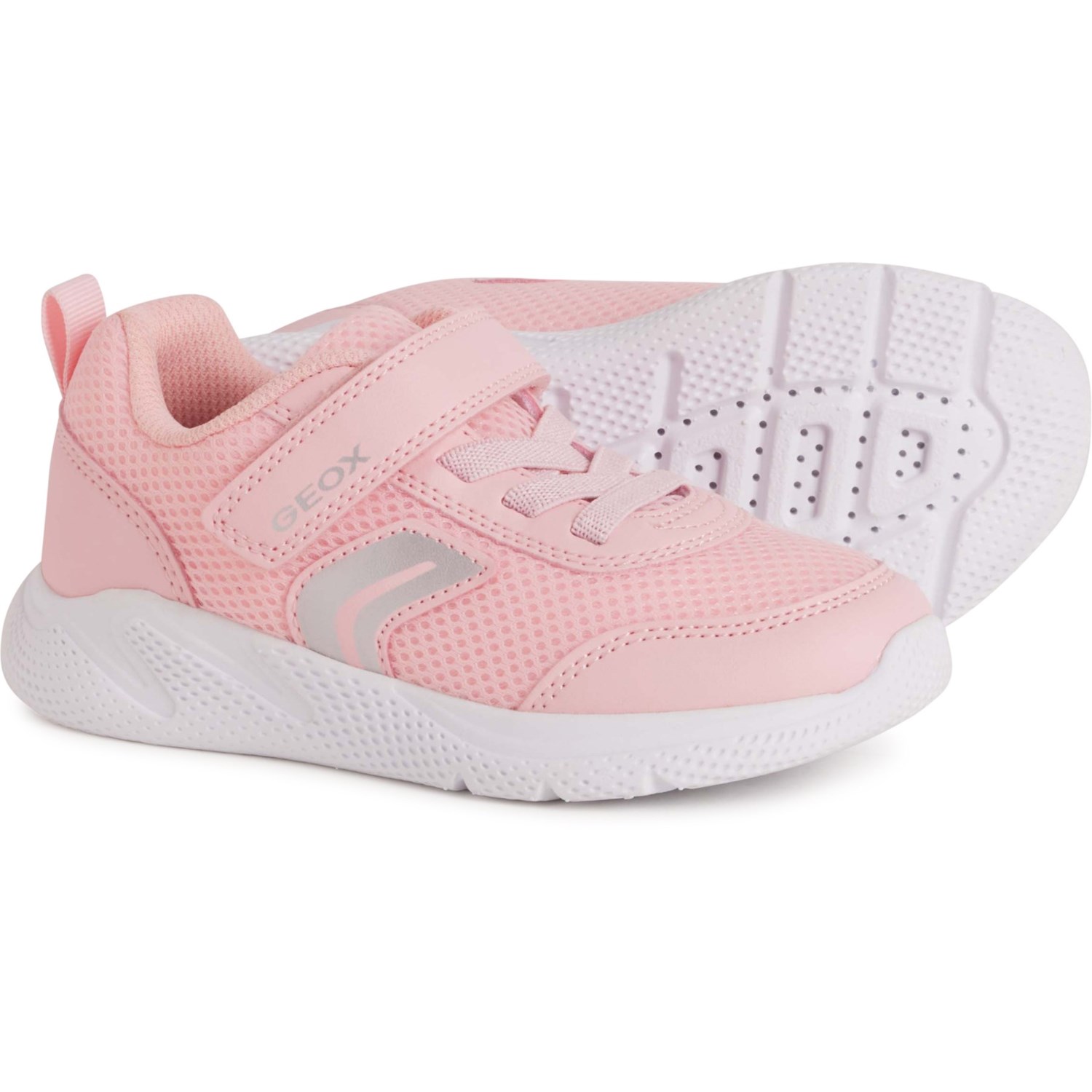 (取寄) ジェオックス リトル アンド ビッグ ガールズ スプリンタイ スニーカー Geox Little and Big Girls Sprintye Sneakers Salmon