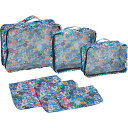 (取寄) ライフイズグッド パッキング キューブ セット - 6-ピース Life is Good Life is Good Packing Cube Set - 6-Piece Newsprint