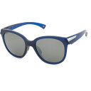 (取寄) オークリー ロウ キー サングラス - ポーラライズド レンジズ Oakley Low Key Sunglasses - Polarized Prizm Lenses Matte Translucent Blue/Prizm Black