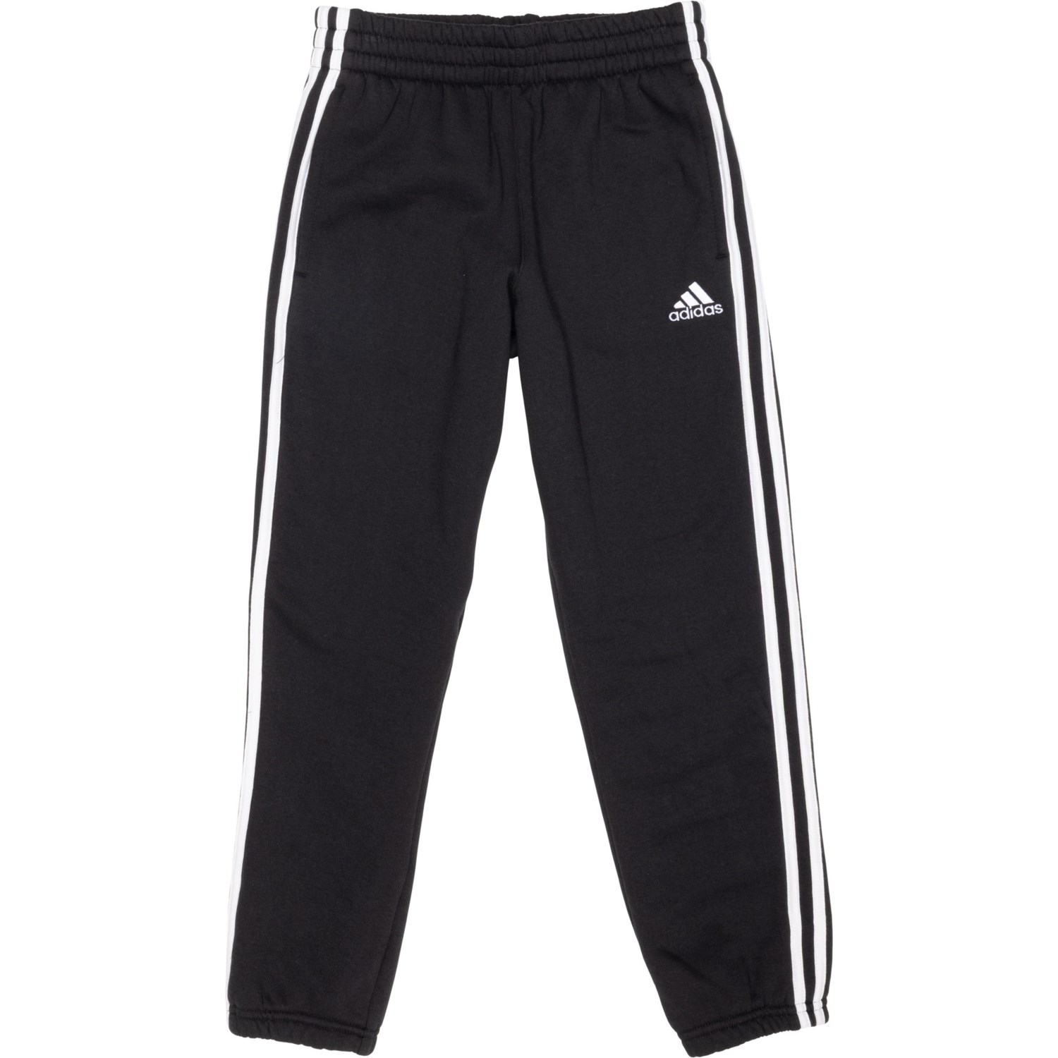 (取寄) アディダス ビッグ ボーイズ 3ストライプ ジョガーズ adidas Big Boys 3-Stripe Joggers Black