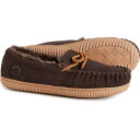 (取寄) ディアフォームズ メンズ ネルソン ベイ モカシン スリッパ Dearfoams men Nelson Bay Moccasin Slippers (For Men) Coffee