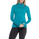 (取寄) ウィックドウール モック ネック ベース レイヤー トップ - メリノ ウール, ロング スリーブ Wicked Wool Mock Neck Bas...