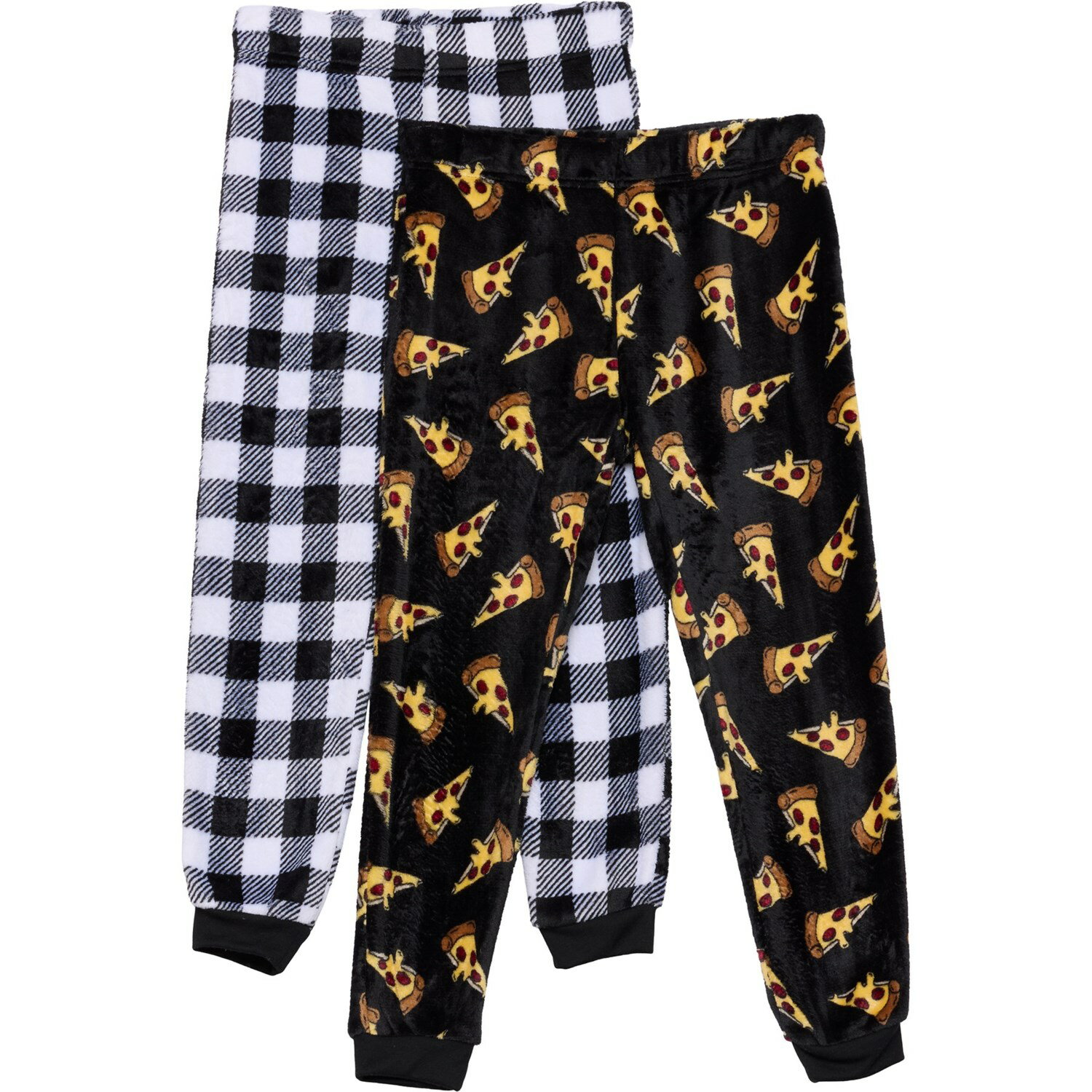 (取寄) ボーイズ パック ピッツァ アンド プレイド パジャマ パンツ - 2-ピース Just Pajamas Boys Pac..