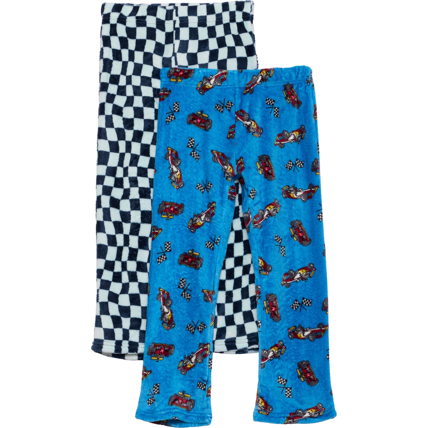 (取寄) ボーイズ パック レース カーズ アンド プレイド パジャマ パンツ - 2-ピース Just Pajamas Boy..