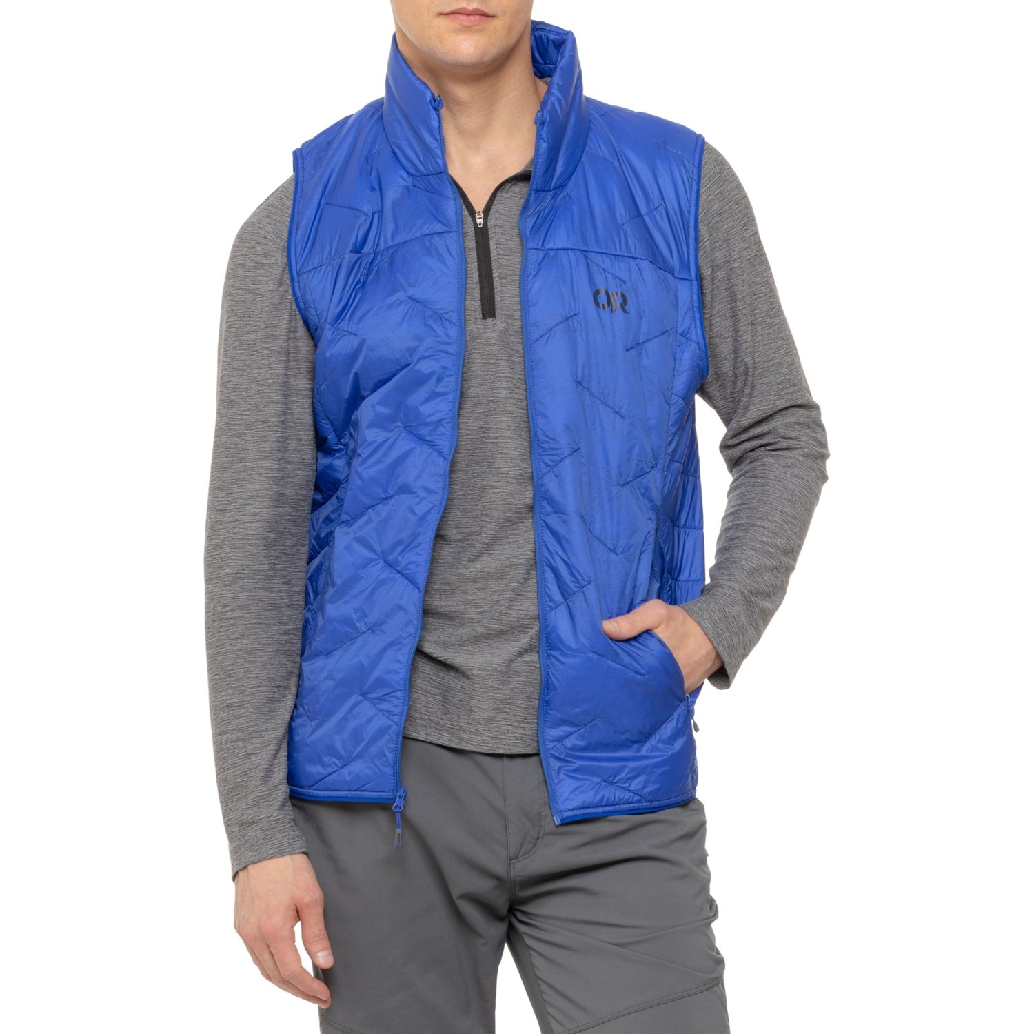 (取寄) アウトドア リサーチ スーパーストランド Lt ベスト - インサレーテッド Outdoor Research Superstrand LT Vest - Insulated Topaz(4)