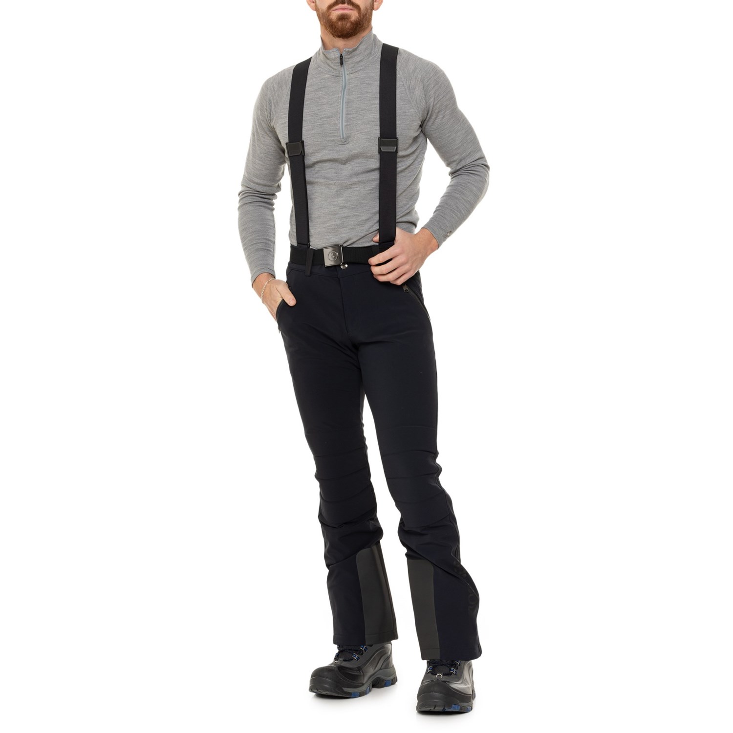 (取寄) ボグナースポーツ ソフト シェル スキー パンツ Bogner Sport Curt1 Soft Shell Ski Pants Black