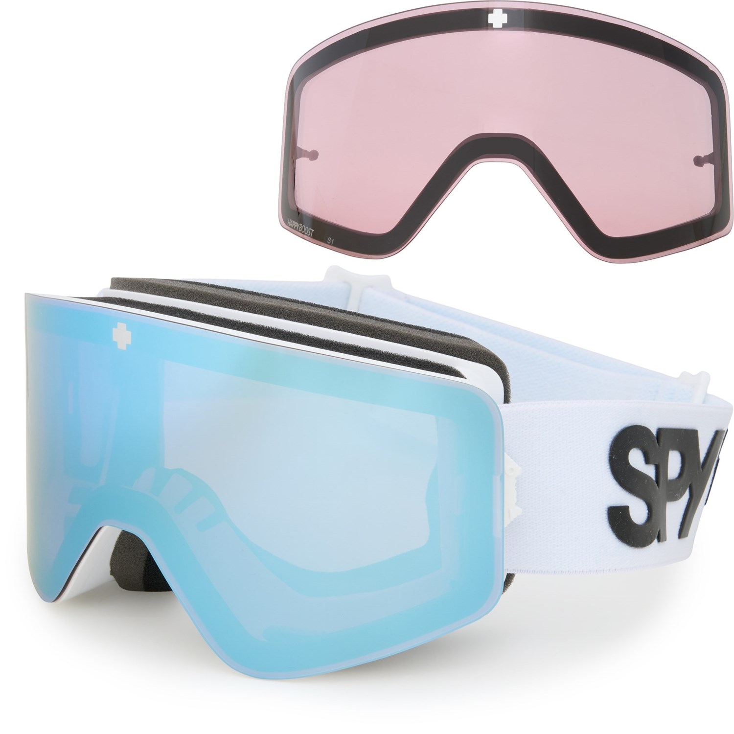 (取寄) スパイオプティクス マローダー セ スキー ゴーグルズ - エクストラ レンズ Spy Optics Marauder SE Ski Goggles - Extra Lens Everwhite