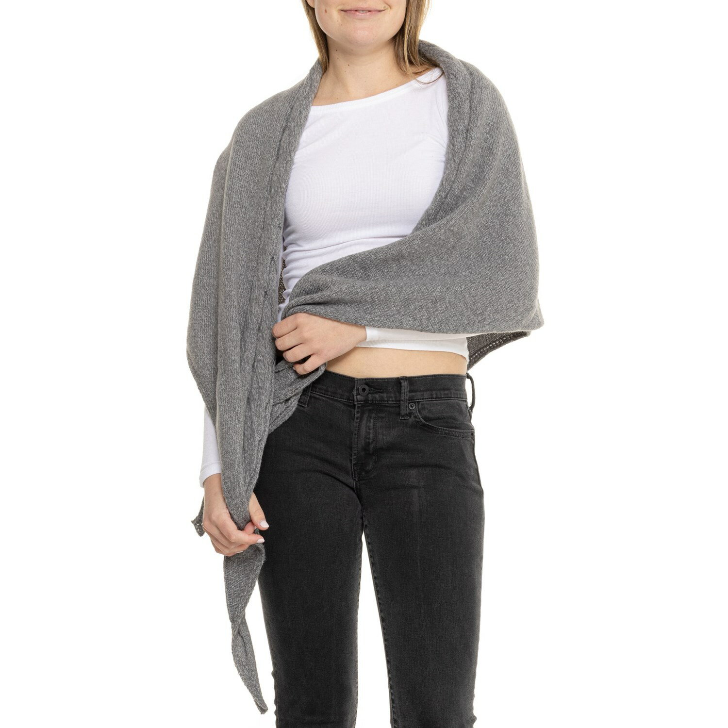 (取寄) フリーピープル コーストライン ケーブル ニット スカーフ Free People Coastline Cable Knit S..