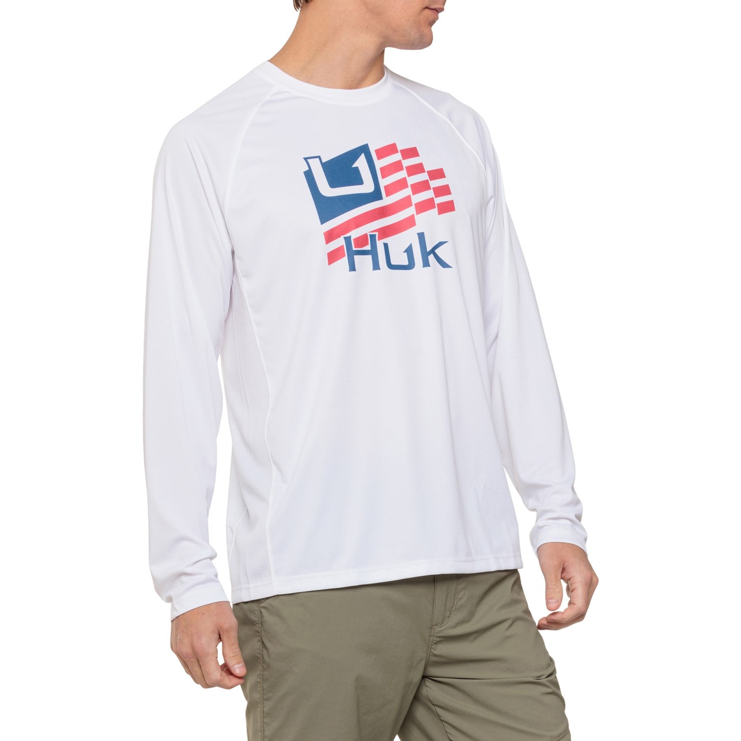 (取寄) ハック ストライプ パシュート シャツ - Upf 50以上, ロング スリーブ Huk Stripes Pursuit Shi..