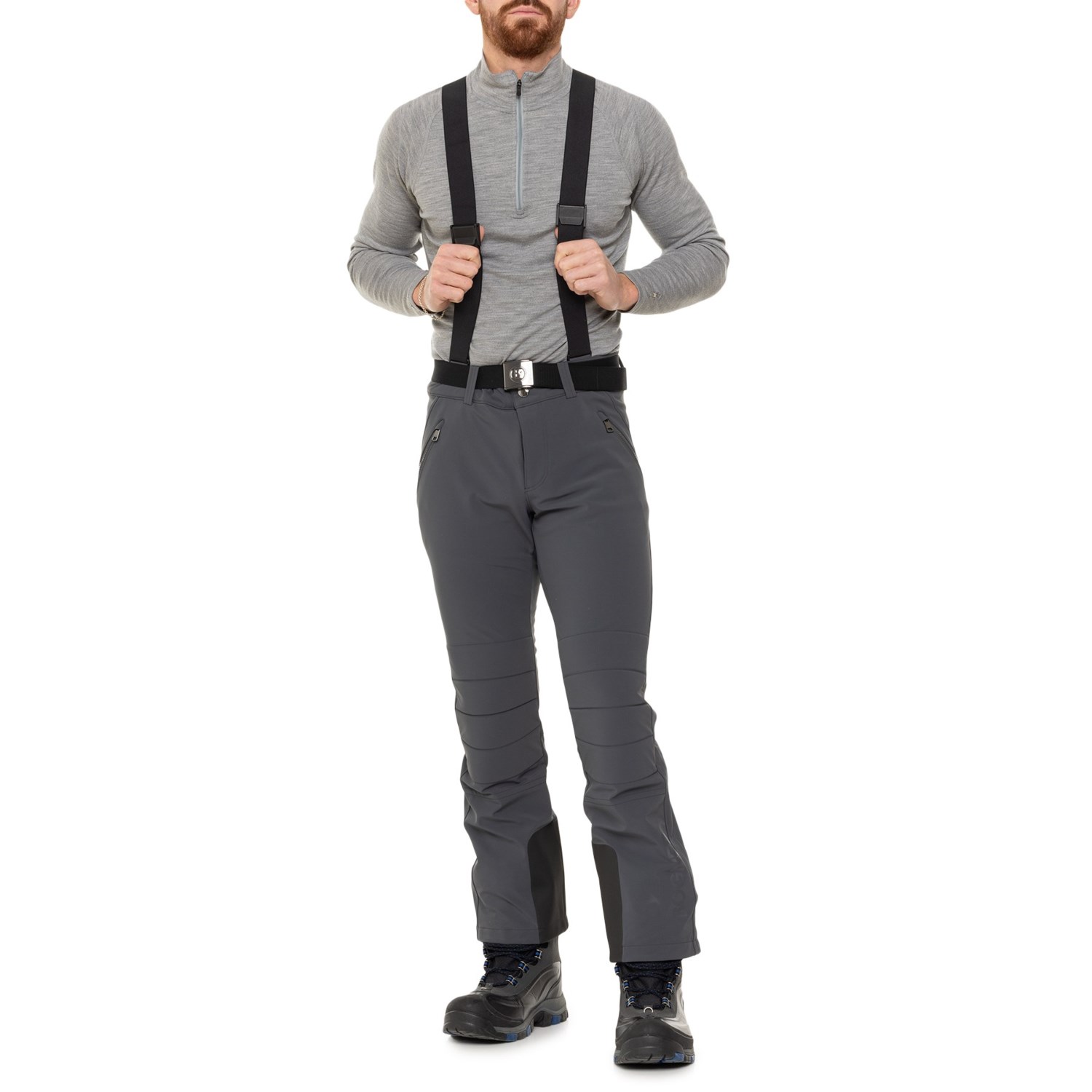 (取寄) ボグナースポーツ ソフト シェル スキー パンツ Bogner Sport Curt1 Soft Shell Ski Pants Dark..