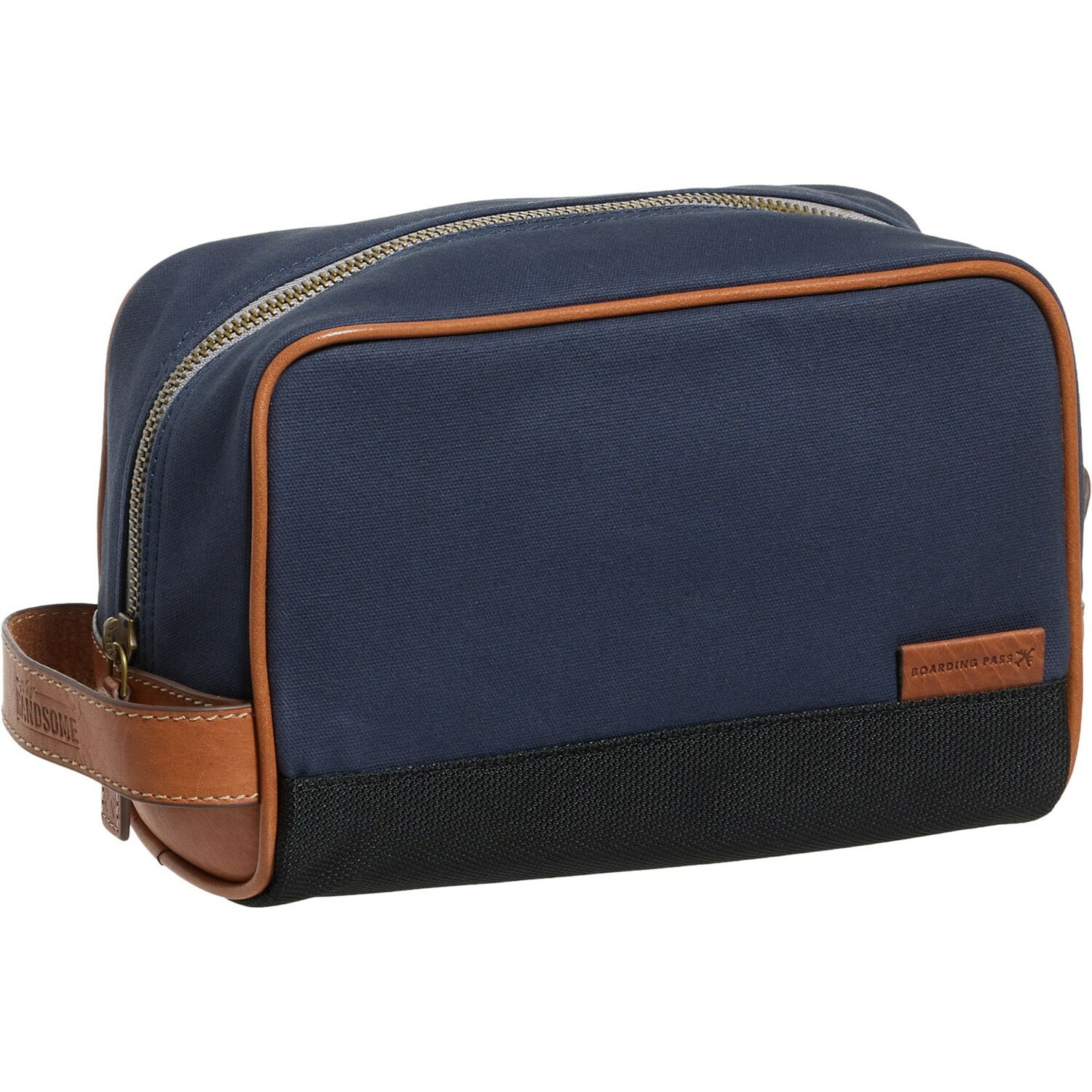 (取寄) ワックスド キャンバス ドップ トイレタリー キット BOARDING PASS Waxed Canvas Dopp Toiletry Kit Navy