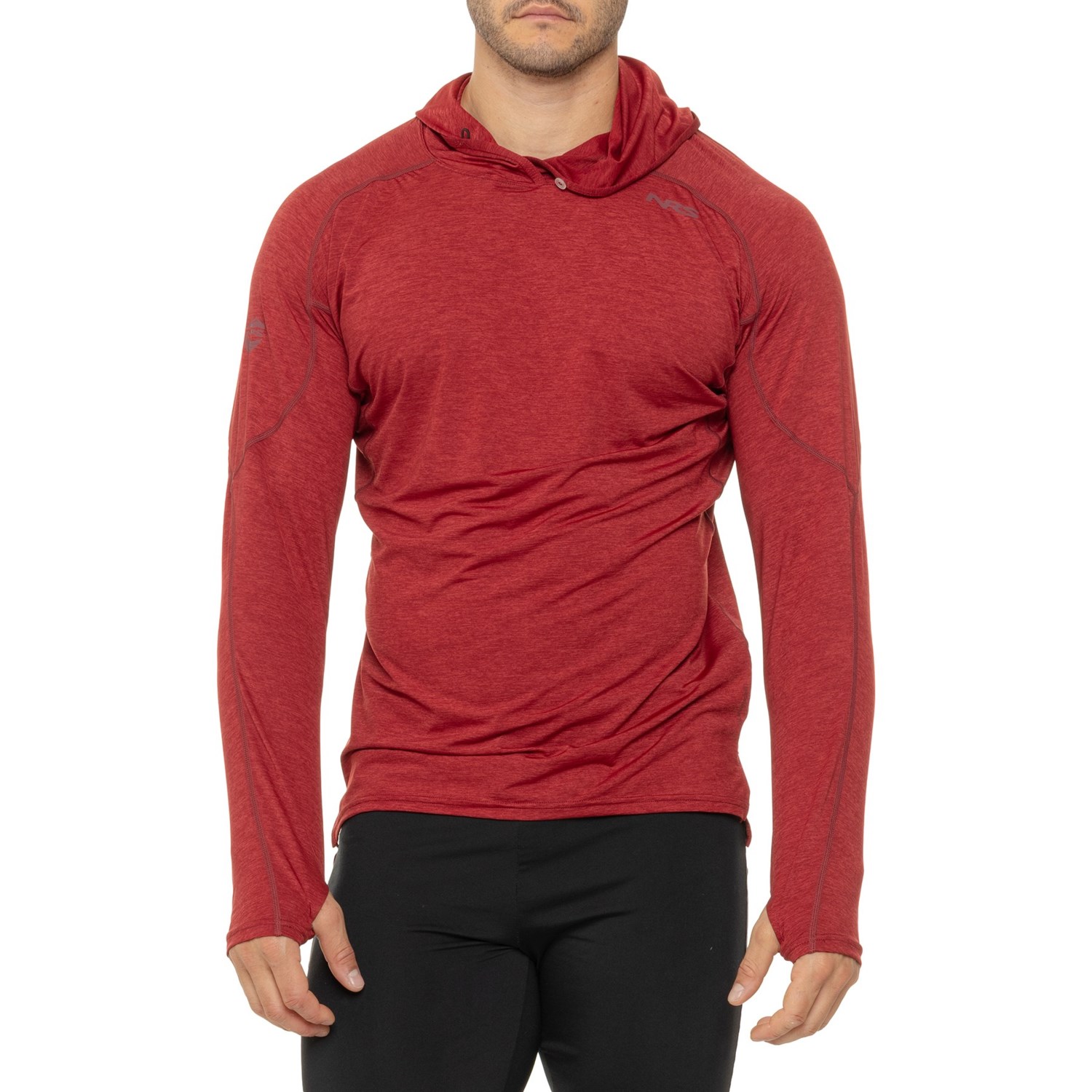 (取寄) エヌアールエス シルクウェイト フーデット シャツ - Upf 50以上, ロング スリーブ NRS Silkwei..