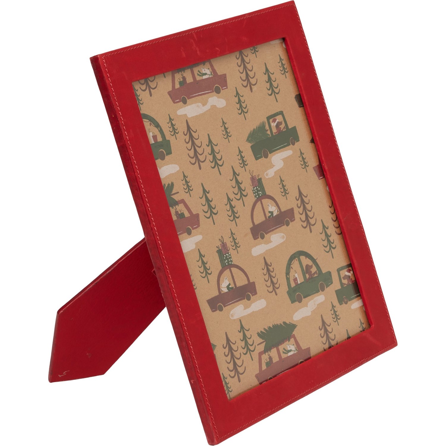 (取寄) ピクチャー フレーム - レザー, Will Leather Goods Picture Frame - Leather, 8x10” Red