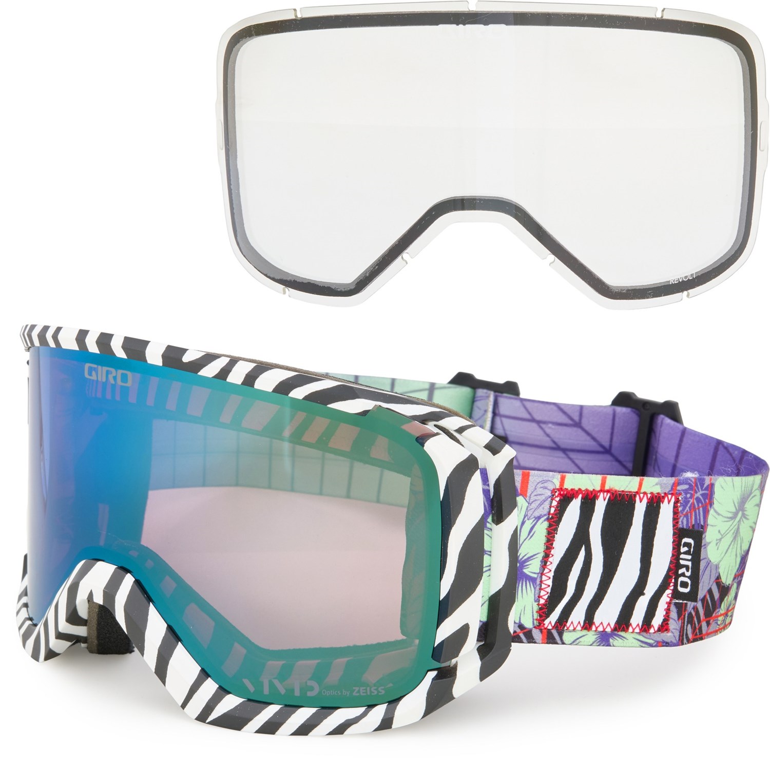 (取寄) ジロ リボルト スキー ゴーグルズ - エクストラ レンズ Giro Revolt Ski Goggles - Extra Lens Purple J...