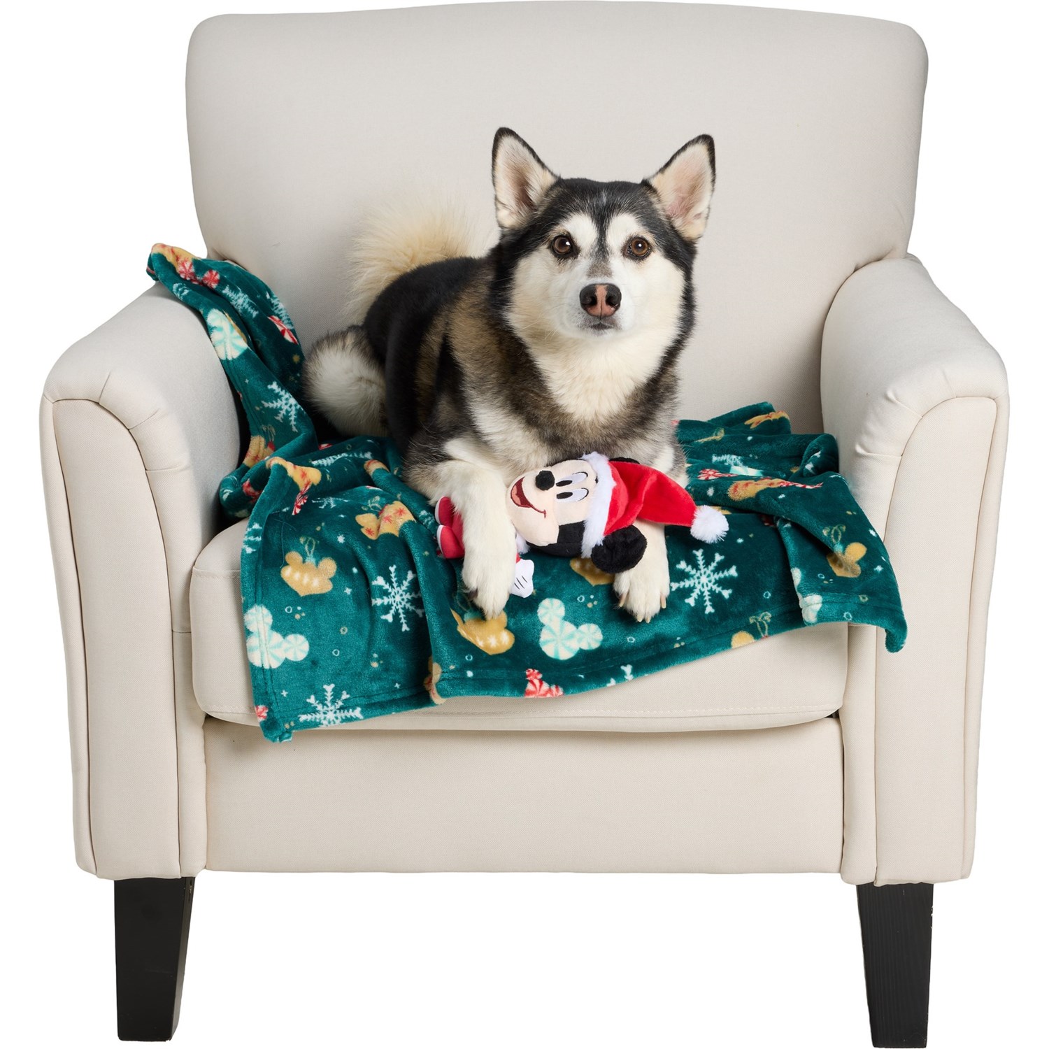 (取寄) ディズニー プリンテッド ペット スロー ブランケット アンド プラッシュ トイ セット - 40x30”..