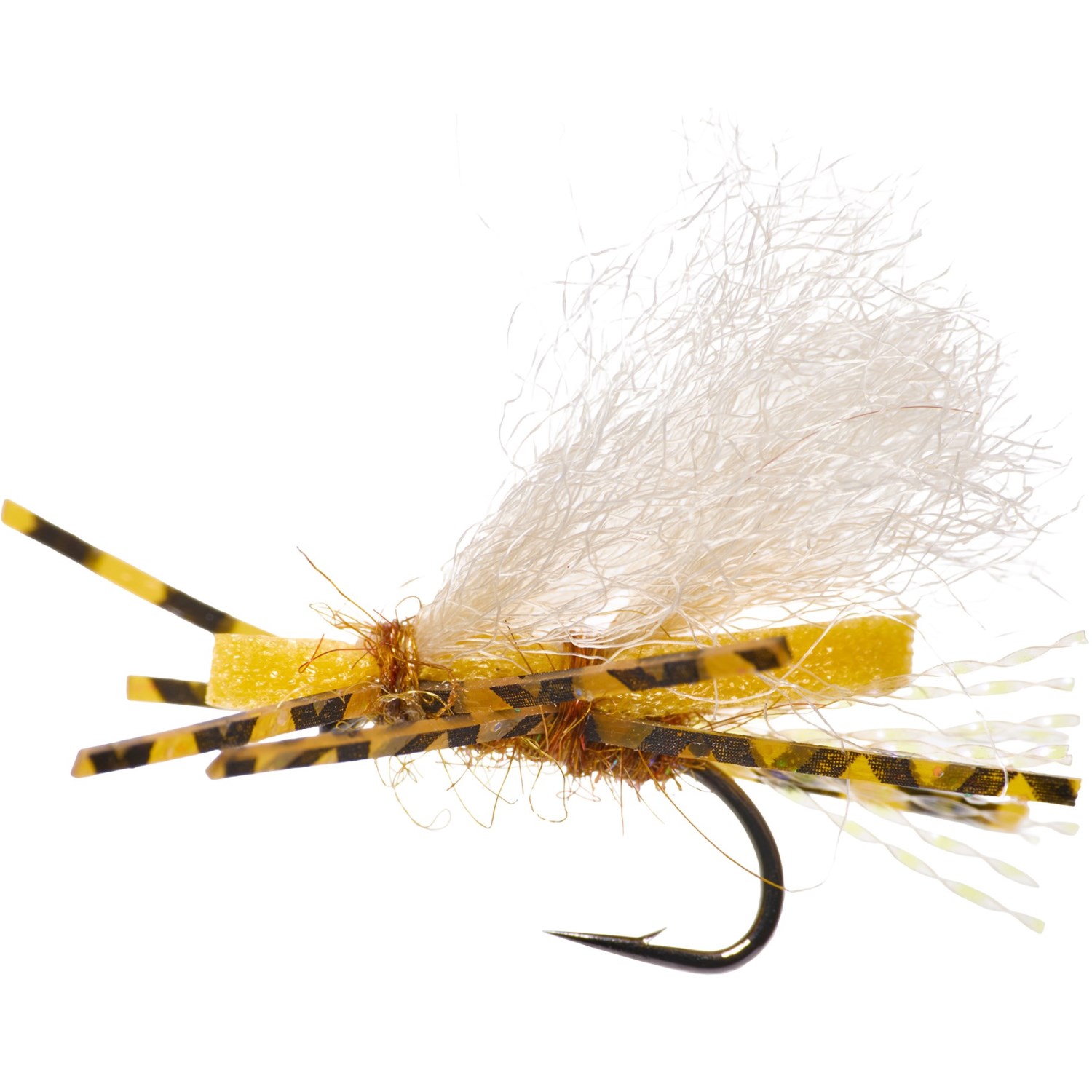 (���) ��󥿥ʥե饤����ѥˡ� ����ӡ� ������Υ֥��� �ɥ饤 �ե饤 - ������ Montana Fly Company Chubby Chernobyl Dry Fly - Dozen Peanut/Rootbeer