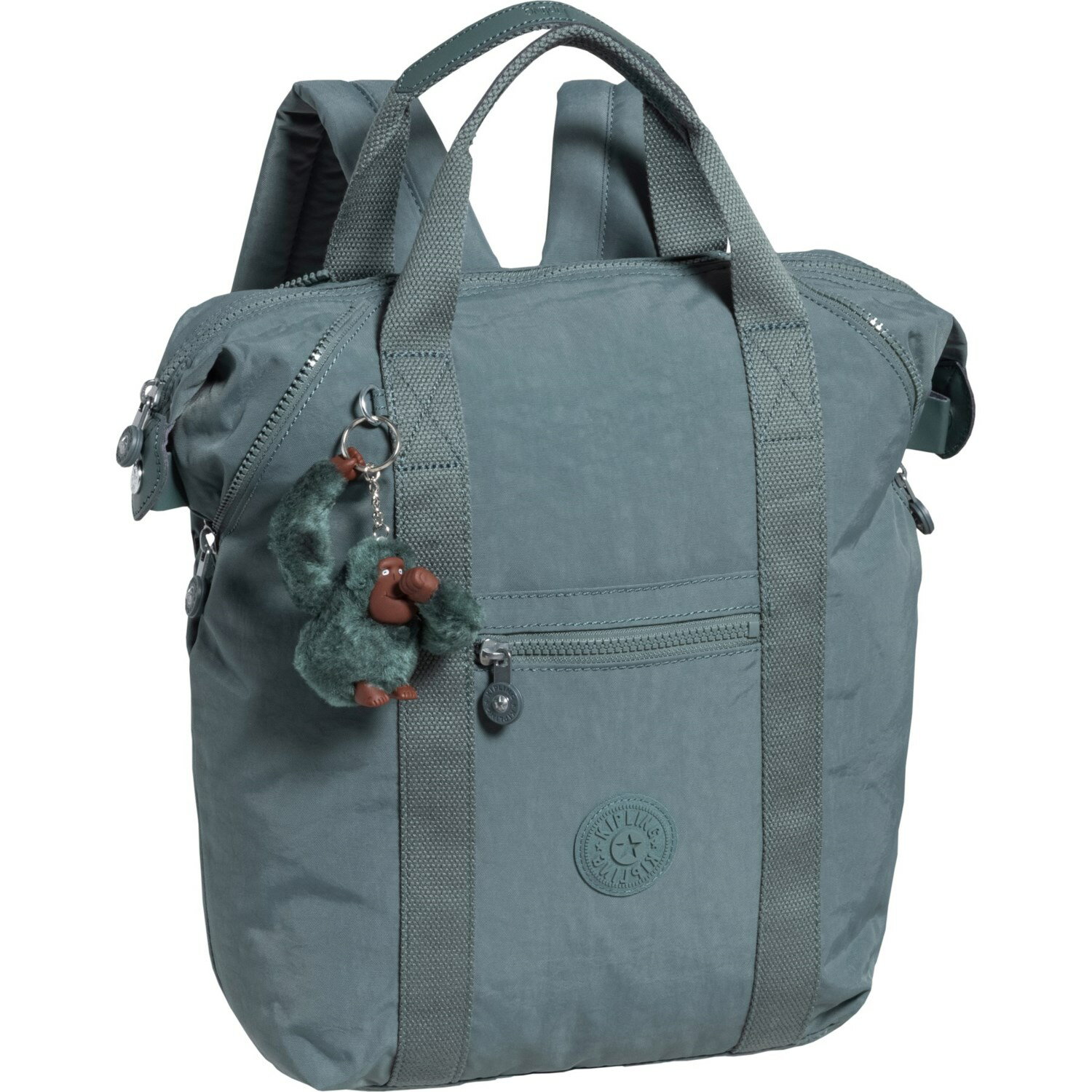 (取寄) キプリング アート トート バックパック Kipling Art Tote Backpack Light Aloe Tonal