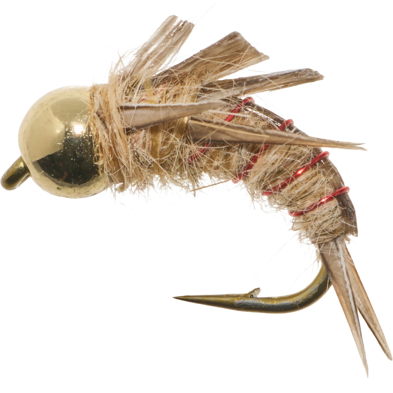 (取寄) アンプカ ウェイド ノース フォークテール スペシャル ニンフ フライ - ダズン UMPQUA Wade North Fork Special Nymph Fly - Dozen Tan