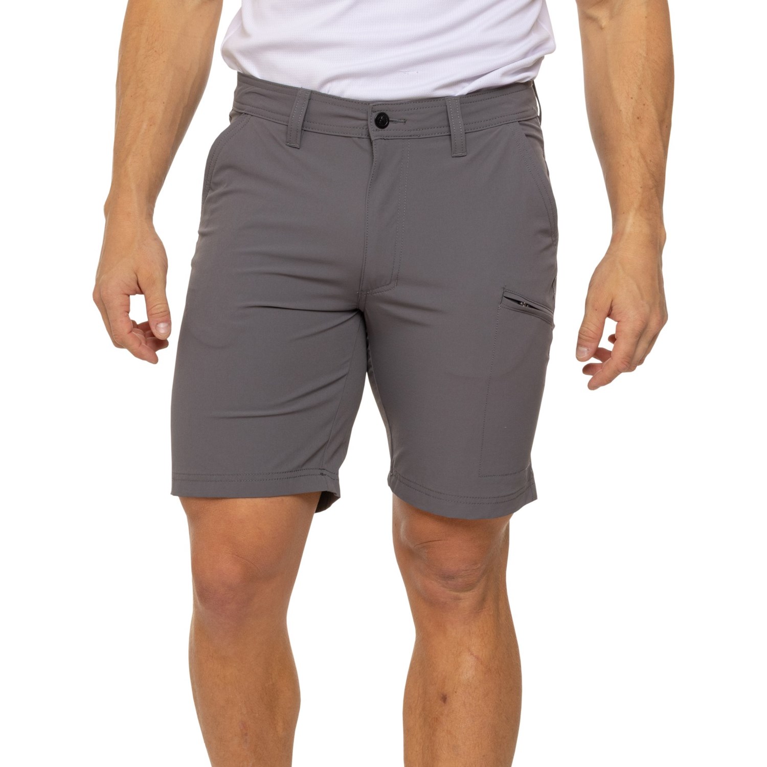 (取寄) アメリカンアウトドアーズマン リップストップ ショーツ - Upf 50 American Outdoorsman Nylon-Spandex Ripstop Shorts - UPF 50 Castlerock