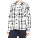 (取寄) カーハート レディース 103085 フェアビュー プレイド シャツ Carhartt women 103085 Fairview Plaid Shirt (For Women) Steel Blue