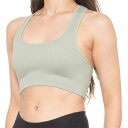 (取寄) メイドウェル シームレス スポーツ ブラ - レーサーバック, ミディアム インパクト MADEWELL Seamless Sports Bra - Racerback, Medium Impact Forgotten Landscape